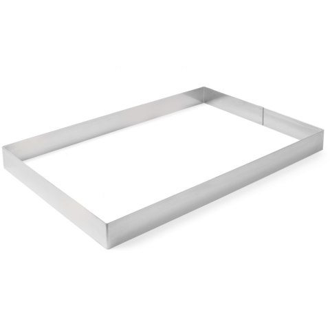 Rant piekarniczy cukierniczy prostokątny ze stali nierdzewnej 385x285x60mm Hendi 512432 Rant piekarniczy cukierniczy prostokątny ze stali nierdzewnej 385x285x60mm Hendi 512432