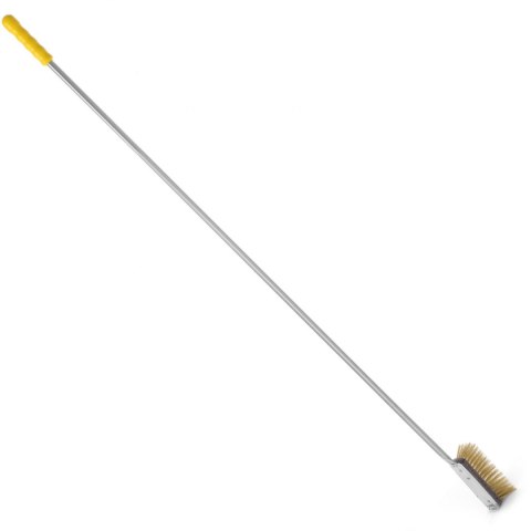 Szczotka do pieca do pizzy z mosiężnym miękkim włosiem pionowa 170x55x(H)1700mm Lilly Codroipo Hendi 525647 Szczotka do pieca do pizzy z mosiężnym miękkim włosiem pionowa 170x55x(H)1700mm Lilly Codroipo Hendi 525647