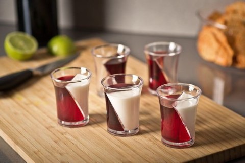 Zakręcone kielony - twister shots 5 szt. Zakręcone kielony - twister shots 5 szt.