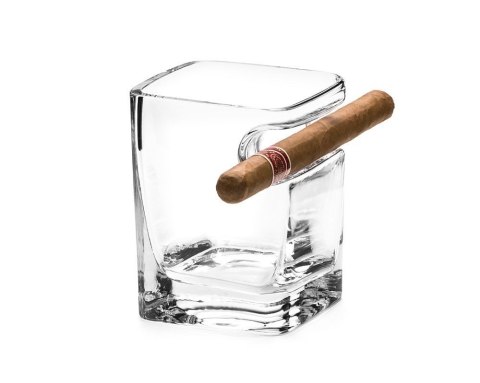 Szklanka na whisky i cygaro Szklanka na whisky i cygaro
