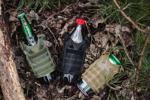 Taktyczna kamizelka na butelkę - BRĄZOWA Taktyczna kamizelka na butelkę - BRĄZOWA