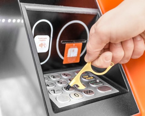 Bezdotykowy dotykacz - ZŁOTY Bezdotykowy dotykacz - ZŁOTY