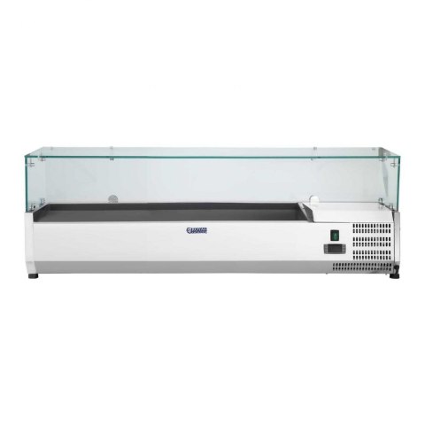 Nadstawa chłodnicza ze szklaną osłoną 5x GN1/3 i 1x GN1/2 150cm Nadstawa chłodnicza ze szklaną osłoną 5x GN1/3 i 1x GN1/2 150cm