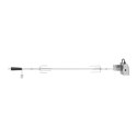 Rożen elektryczny obrotowy do grilli 2 obr./min 105cm