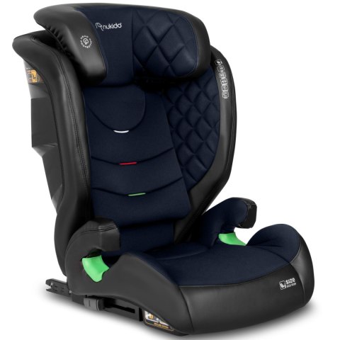 Fotelik samochodowy Nukido Louis czarno-granatowy 15-36 kg ISOFIX Fotelik samochodowy Nukido Louis czarno-granatowy 15-36 kg ISOFIX