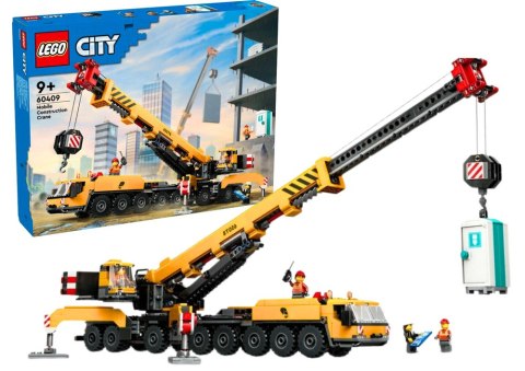 Klocki LEGO CITY Żółty Ruchomy Żuraw 1116 el. 60409 Klocki LEGO CITY Żółty Ruchomy Żuraw 1116 el. 60409