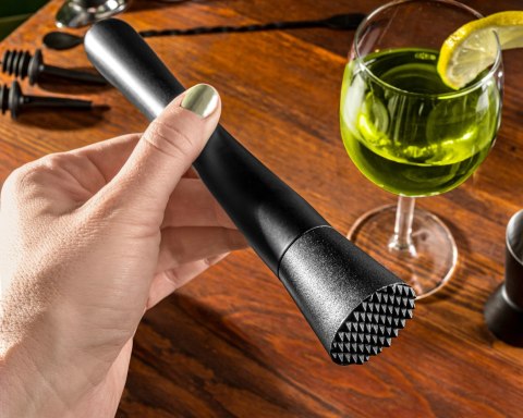 Zestaw barmański z wędzeniem whisky DELUXE 2w1 Zestaw barmański z wędzeniem whisky DELUXE 2w1