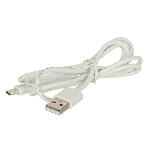 Wentylator wiatrak biurkowy z klipsem USB 11 cm biały Wentylator wiatrak biurkowy z klipsem USB 11 cm biały