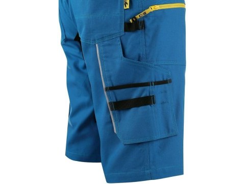 SPODNIE DO PASA KRÓTKIE CXS STRETCH NIEBIESKO-CZARNE ROZM 52