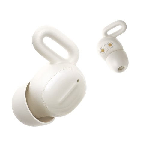 Słuchawki bezprzewodowe TWS Cozydots Series z Bluetooth 5.3 z tłumieniem hałasu białe Słuchawki bezprzewodowe TWS Cozydots Series z Bluetooth 5.3 z tłumieniem hałasu białe
