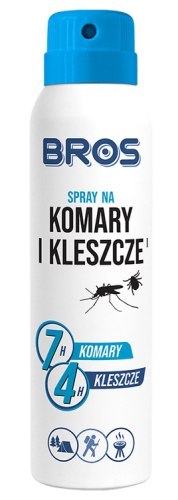 BROS - spray na komary i kleszcze 90ml - 1 szt. BROS - spray na komary i kleszcze 90ml - 1 szt.