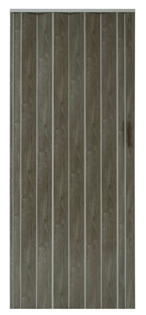 Drzwi harmonijkowe 001P DĄB GRAFIT MAT - 100 cm Drzwi harmonijkowe 001P DĄB GRAFIT MAT - 100 cm