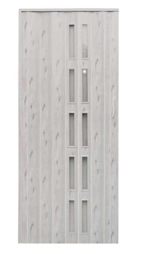 Drzwi harmonijkowe 005S DĄB ALASKA MAT - 80 cm Drzwi harmonijkowe 005S DĄB ALASKA MAT - 80 cm