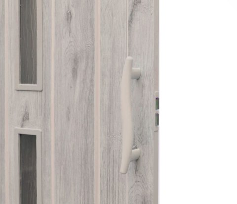 Drzwi harmonijkowe 005S DĄB ALASKA MAT - 80 cm Drzwi harmonijkowe 005S DĄB ALASKA MAT - 80 cm