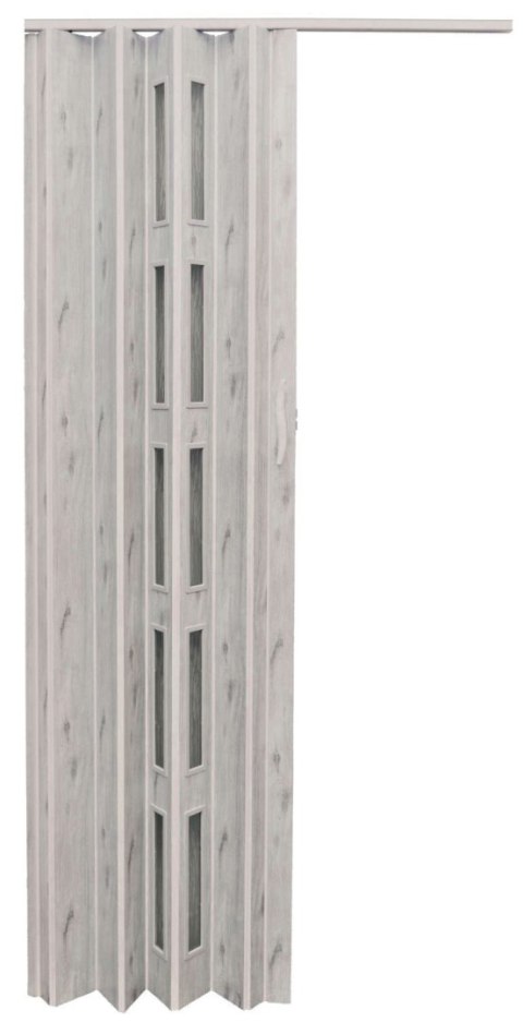 Drzwi harmonijkowe 005S DĄB ALASKA MAT - 80 cm Drzwi harmonijkowe 005S DĄB ALASKA MAT - 80 cm
