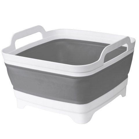 Miska składana z odpływem bialo-szara COMPACT Miska składana z odpływem bialo-szara COMPACT