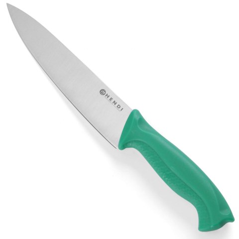 Nóż kucharski do warzyw i owoców HACCP 320mm - zielony - HENDI 842614 Nóż kucharski do warzyw i owoców HACCP 320mm - zielony - HENDI 842614
