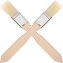 Pędzelek cukierniczy do smarowanai płaski 20x210mm ZESTAW 2szt. - HENDI 515228