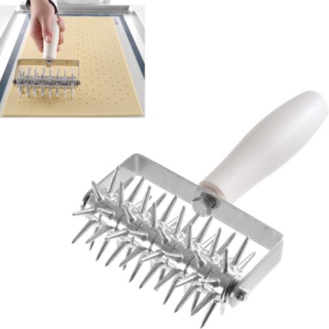 Rolka dziurkująca wałek do nakłuwania ciasta Profi Line STAL 140x210mm - HENDI 515143 Rolka dziurkująca wałek do nakłuwania ciasta Profi Line STAL 140x210mm - HENDI 515143