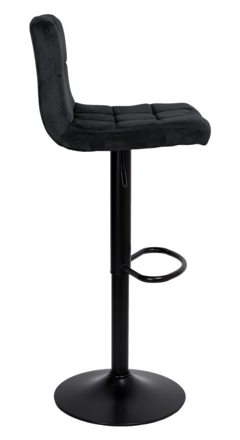 Hoker barowy Arako Black czarny Velvet Hoker barowy Arako Black czarny Velvet