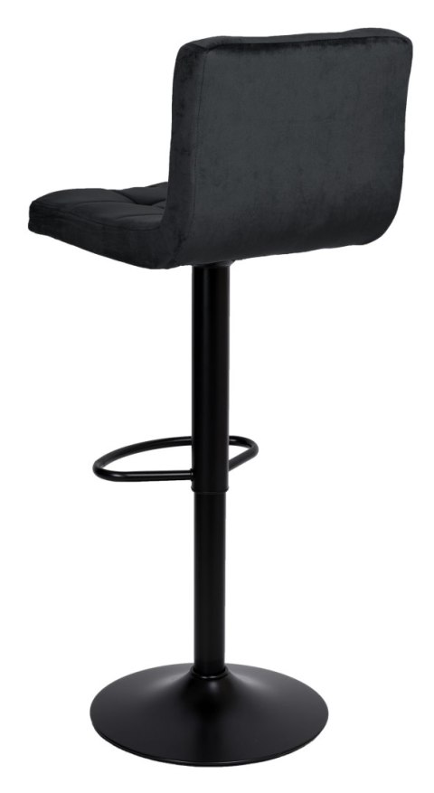 Hoker barowy Arako Black czarny Velvet Hoker barowy Arako Black czarny Velvet
