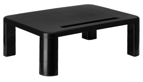 Podstawka 3-stopniowa pod monitor laptopa czarna Podstawka 3-stopniowa pod monitor laptopa czarna