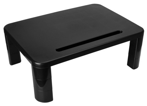 Podstawka 3-stopniowa pod monitor laptopa czarna Podstawka 3-stopniowa pod monitor laptopa czarna