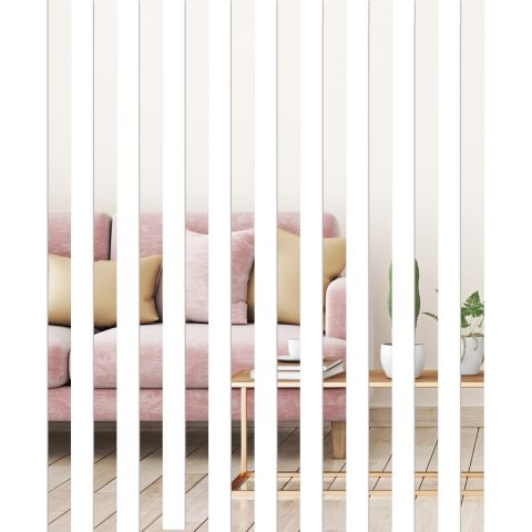 Dekoracyjne lustro akrylowe Oblong 50 cm Dekoracyjne lustro akrylowe Oblong 50 cm