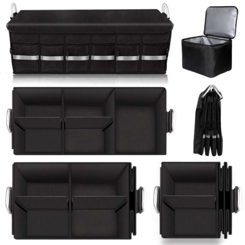 Organizer samochodowy Essen 4wheelz czarny Organizer samochodowy Essen 4wheelz czarny