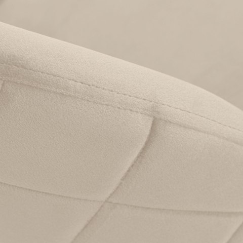 Krzesło welurowe Fargo Velvet beżowe Krzesło welurowe Fargo Velvet beżowe