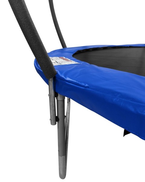 Trampolina z siatką i drabinką HENZEN 305 cm niebieska FT10 Trampolina z siatką i drabinką HENZEN 305 cm niebieska FT10