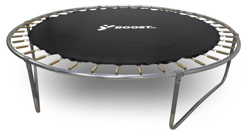 Trampolina z siatką i drabinką HENZEN 305 cm niebieska FT10 Trampolina z siatką i drabinką HENZEN 305 cm niebieska FT10
