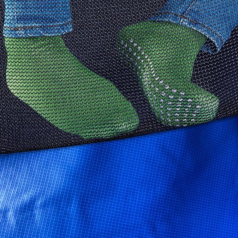 Trampolina z siatką i drabinką HENZEN 305 cm niebieska FT10 Trampolina z siatką i drabinką HENZEN 305 cm niebieska FT10
