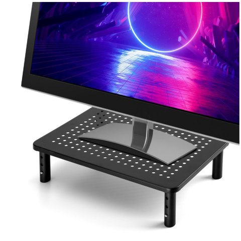 Podstawka pod monitor laptop MULING czarna + szuflada Podstawka pod monitor laptop MULING czarna + szuflada