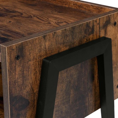 Szafka industrialna loft Skive Rustic postarzany dąb Szafka industrialna loft Skive Rustic postarzany dąb