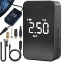 BEZPRZEWODOWA POMPKA ELEKTRYCZNA KOMPRESOR SAMOCHODOWY ROWEROWY POWERBANK