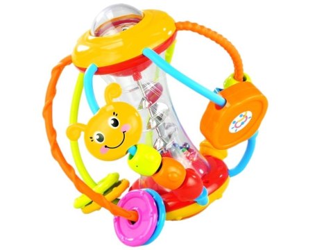 Kolorowa Kula Grzechotka Przesuń Koraliki Spirala Kolorowa Kula Grzechotka Przesuń Koraliki Spirala