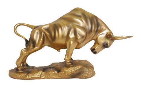POSĄG BYKA ZŁOTEGO CIELCA MAJESTATYCZNA FIGURKA STATUETKA BYK 33cm POSĄG BYKA ZŁOTEGO CIELCA MAJESTATYCZNA FIGURKA STATUETKA BYK 33cm