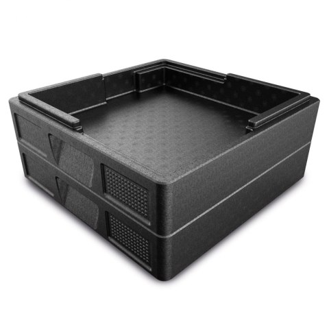 Pojemnik cateringowy termiczny do przewożenia żywności SALTO wew. 35x35x8cm 9L Pojemnik cateringowy termiczny do przewożenia żywności SALTO wew. 35x35x8cm 9L