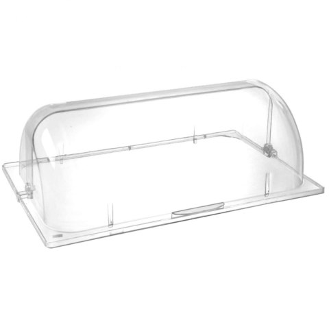 Pokrywa pokrywka przezroczysta otwierana ROLLTOP do tacy GN 1/1 Pokrywa pokrywka przezroczysta otwierana ROLLTOP do tacy GN 1/1