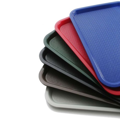 Taca z polipropylenu Fast Food 35x45cm - czarna Taca z polipropylenu Fast Food 35x45cm - czarna