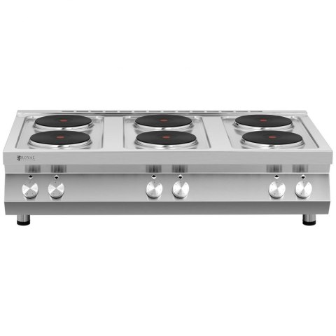Kuchnia elektryczna 6-płytowa nastawna śr. 22 cm 6 x 2600 W 400 V ITALY Kuchnia elektryczna 6-płytowa nastawna śr. 22 cm 6 x 2600 W 400 V ITALY