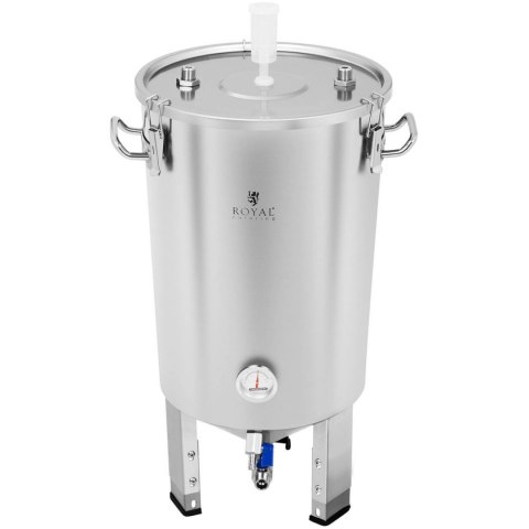 Pojemnik kocioł fermentacyjny fermentator do piwa z chłodnicą 30L Pojemnik kocioł fermentacyjny fermentator do piwa z chłodnicą 30L