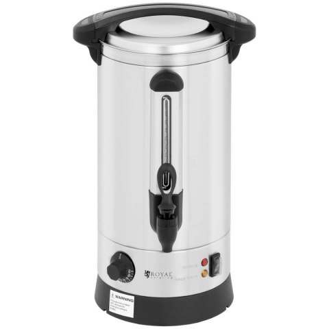 Warnik podgrzewacz do wody grzańca podwójne ścianki stalowy 8.7L 1500 W Warnik podgrzewacz do wody grzańca podwójne ścianki stalowy 8.7L 1500 W