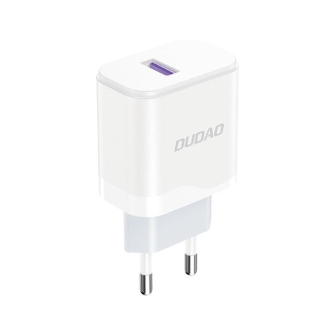 Ładowarka sieciowa USB-A 18W z kablem do iPhone USB-A - Lightning biała Ładowarka sieciowa USB-A 18W z kablem do iPhone USB-A - Lightning biała