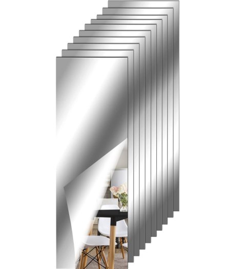 Dekoracyjne lustro akrylowe Oblong 20 cm Dekoracyjne lustro akrylowe Oblong 20 cm