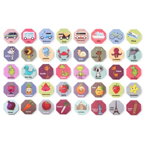 Klocki magnetyczne Wieża RK-768 Ricokids Klocki magnetyczne Wieża RK-768 Ricokids