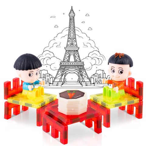 Klocki magnetyczne Wieża RK-768 Ricokids Klocki magnetyczne Wieża RK-768 Ricokids