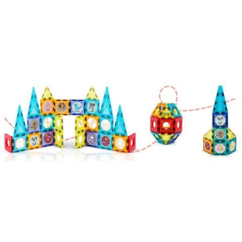 Klocki magnetyczne Wieża RK-768 Ricokids Klocki magnetyczne Wieża RK-768 Ricokids