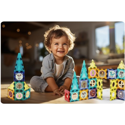 Klocki magnetyczne Wieża RK-768 Ricokids Klocki magnetyczne Wieża RK-768 Ricokids